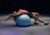 “기능성 운동, 일상 속에서 건강을 디자인하다” woman doing yoga on stability ball